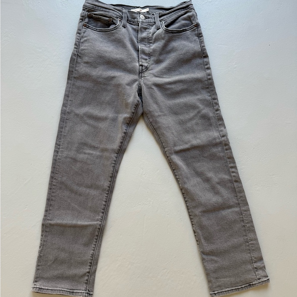 Levi's Gray Boyfriend Jeans